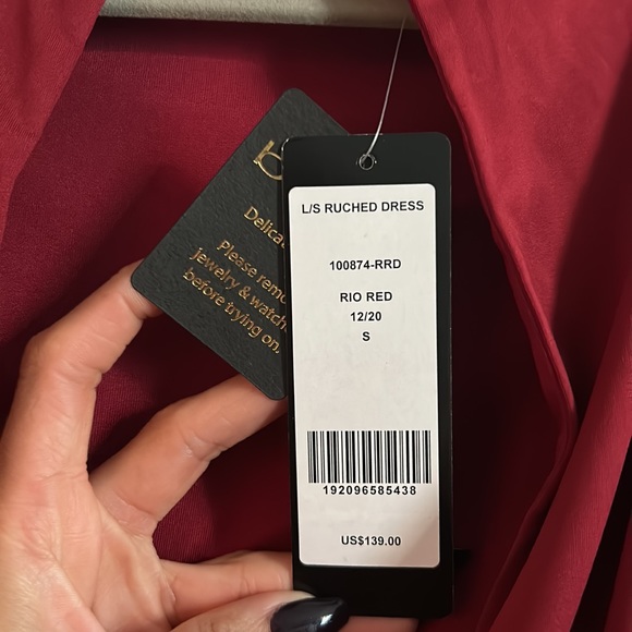 Bebe Ruched Dress - Picture 3 of 4